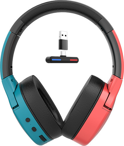 Headset Gamer Wireless Sades Partner para Nintendo Switch Ps5 Ps4 Cor Azul