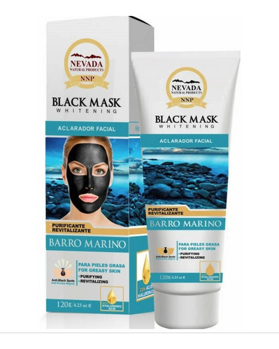 Mascarilla Puntos Negros Barro - g a $188