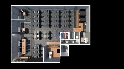 Imagem 8 de 12 de Ref 10.652 Laje Nova Comercial Para Locação No Bairro Vila Olímpia, Com 5 Vagas, 260 M² 100% Mobiliado, Sistema De Câmeras Etc. - 10652