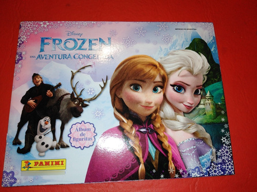 Album  Frozen La Aventura Congelada Impecable Completo