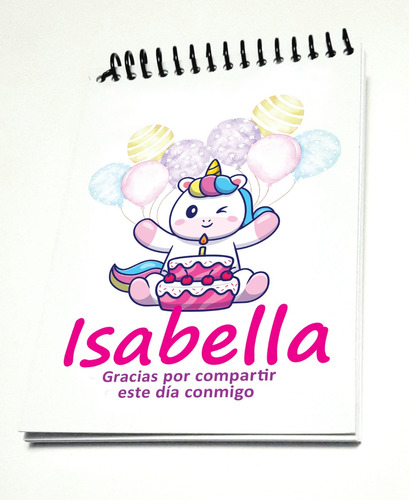 35 Libretas Personalizadas Anilladas. Ideal Souvenir!