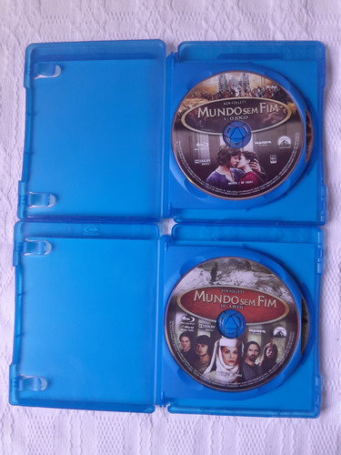 Os Pilares Da Terra(dvd)/mundo Sem Fim(bd) Lacrados/dublado