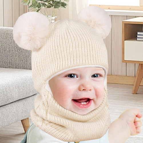 Gorro Y Calentador De Cuello De Invierno Para Niños Pequeños