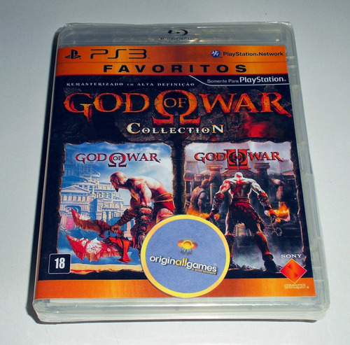 God Of War Collection ¦ Ps3 Original Lacrado ¦ Mídia Física 