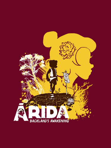 Camisa Arida: Backlands Awakening - Vermelha | Aoca Game Lab
