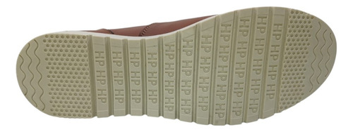 Flats Mujer Piel Cómodos Hush Puppies Hp01829 Cognac / Beige