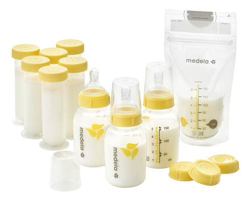 Medela Sistema De Almacenamiento De Leche Materna; Biberone.