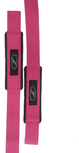 Straps Lifting Gym Correas Pesas Fitness Crossfit Muñequeras Color Rosa