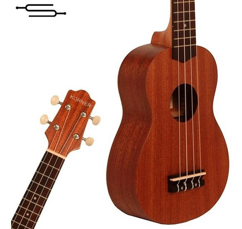 Ukelele Soprano Korner Caoba - Cuerdas Aquila - Envios