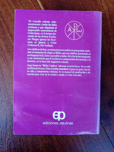 Imagen 2 de 3 de La Biblia Para El Pueblo De Dios - Ediciones Paulinas