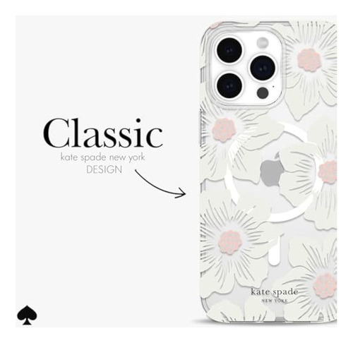 *. *. Capa Kate Spade New York Para iPhone 15 Pro Max,
