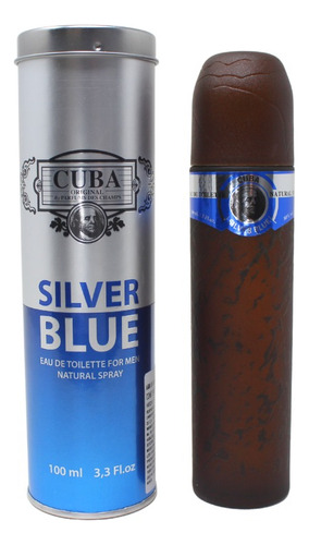 Cuba Silver Blue Edt 100 Ml Para Hombre