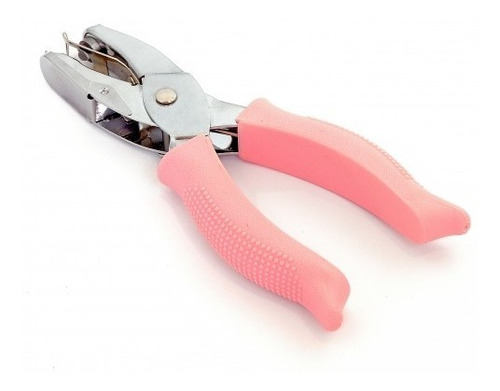 Pinza Perforadora 1 Agujero Ibi Kraft Color Rosa Forma De La Perforación Corazón