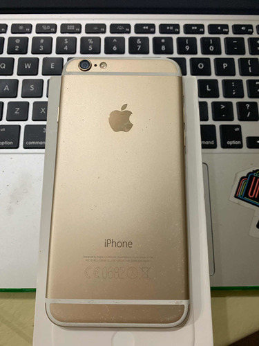 iPhone 6 Gold Dorado 16 Gb Original Usado En Caja  Usa