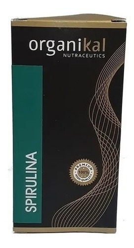 Spirulina X 60 Cápsulas - Hg Organikal Nutraceutics - Dw