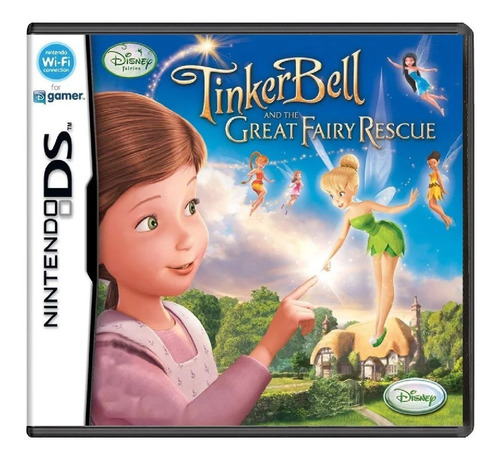 Jogo Tinker Bell And The Great Fairy Rescue Para Nintendo Ds