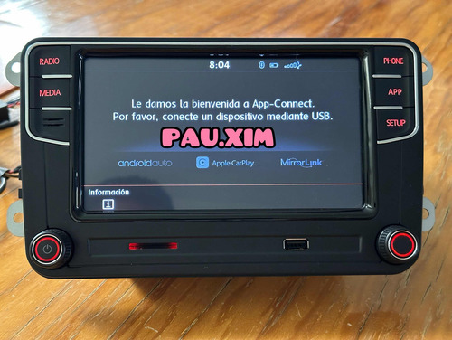 Rcd780 Pro Para Vw Seat Con Apple Carplay Android Auto Usb (Usado)