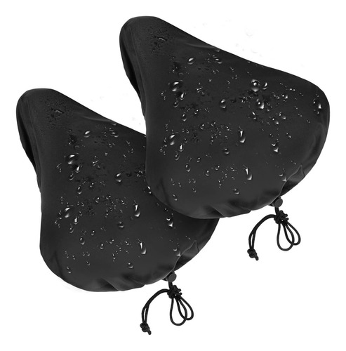 Funda De Asiento De Bicicleta, 2 Fundas De Lluvia Para Asie.