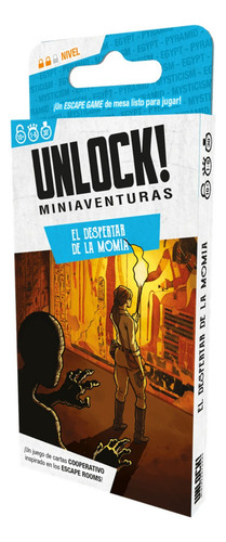 Unlock! Miniaventuras El Despertar De La Momia Juego De Mesa