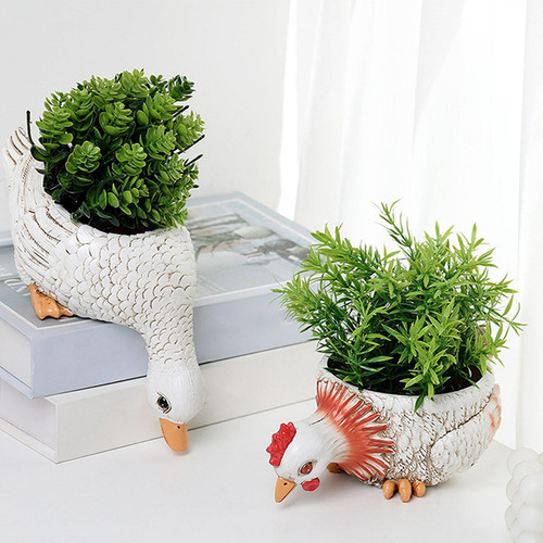 Maceta De Animales Para , Maceta De Flores De Pascua,