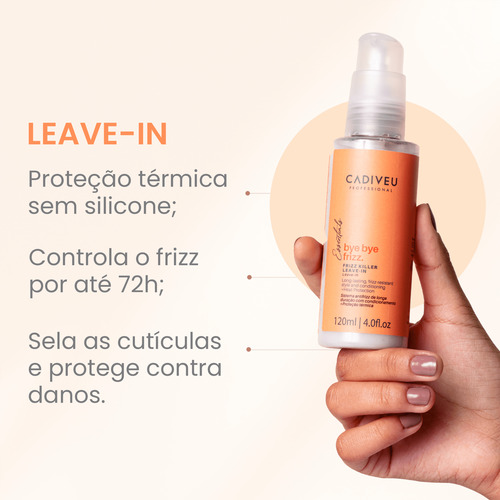 Bye Bye Frizz Frizz Killer - Leave In 120 Ml