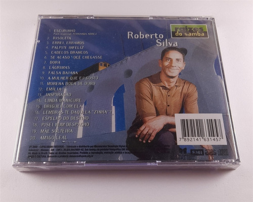 Cd Roberto Silva - Raízes Do Samba Lacrado