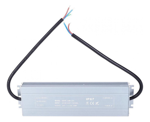 Fuente De Alimentación Del Interruptor Hruw-100w-24v Ip67 Le