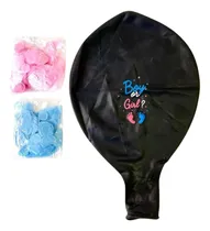Comprar Balão Chá De Revelação Grande  + Confete Rosa E Azul