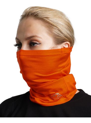 Polaina De Cuello Modelo Esquiador Unisex Color Diseño De La Tela Talle