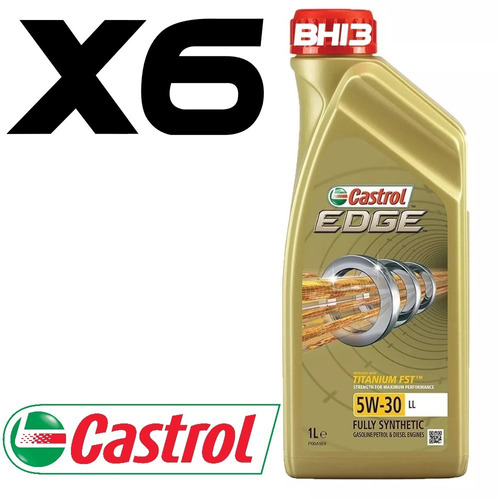 5w30 Castrol Sintético Amarok Óleo Edge Volkswagen Diesel 6l