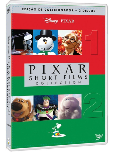 Dvd Pixar Curtas Metragens Short Films Collection Vol. 1 E 2
