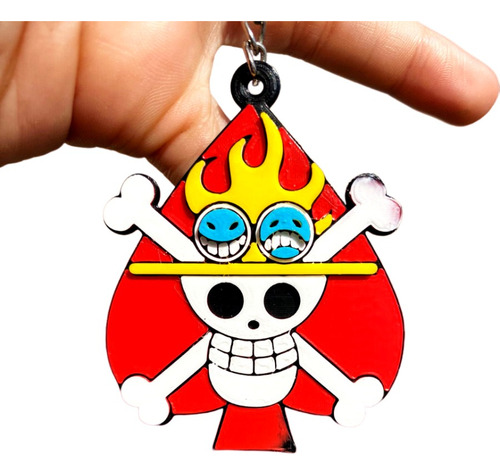 Chaveiro Ace (one Piece)