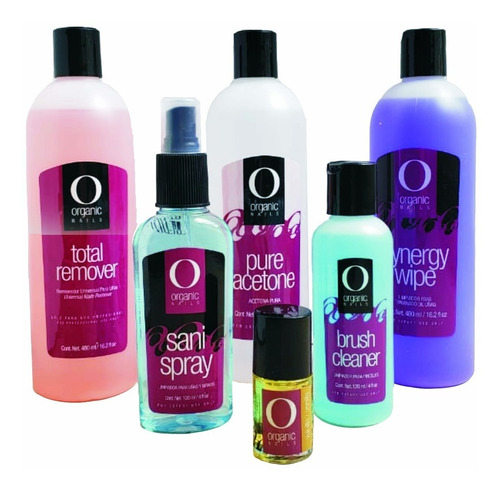 Imagen 1 de 1 de Organic Nails, Remover, Brush, Acetone, Synergy, Sany Spray