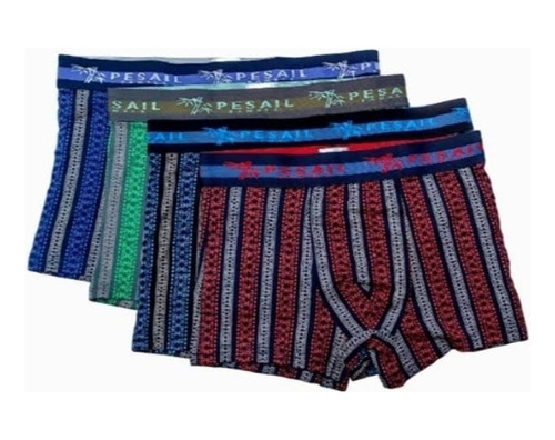 Boxer  Bamboo Con Diseño Para Hombre - Precio X 3 Unidades 