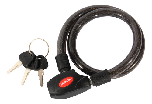 Cable Candado Con Llaves (80 Cms)