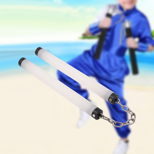Nunchakus Iluminados, Nunchakus De Led Coloridos, 28 Cm, 2