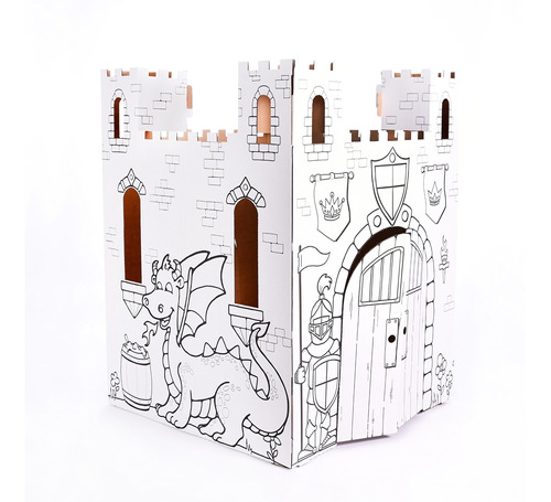 Easy Playhouse Fairy Tale Castle Kids Art And Craft For Indo