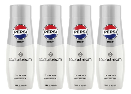 Mezcla De Bebidas Sodastream® Diet Pepsi® (440 Ml, Paquete D
