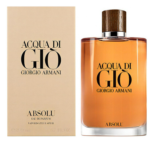 Acqua Di Gio Absolu 200 Ml. Edp Armani Perfume Para Hombre