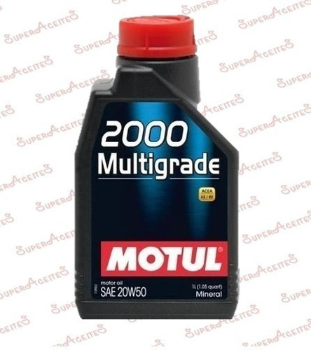 Aceite Motul 2000 Mineral 20w50