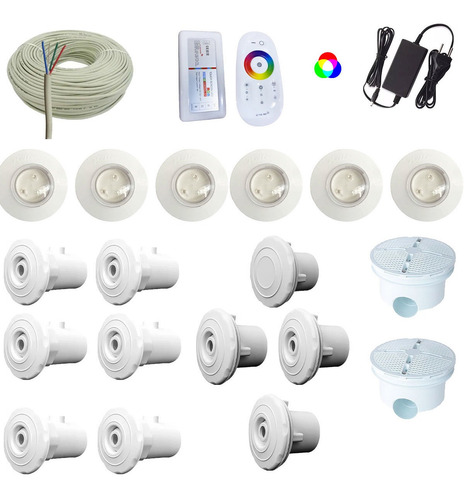 Filtro E Bomba Jacuzzi 44m³ + Acessorios Vinil Ou Fibra