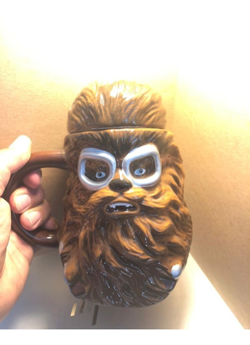 Star Wars Taza Chewbacca Con Tapa