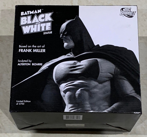 ### Dc Direct Batman Black & White Statue Frank Miller 1a ##