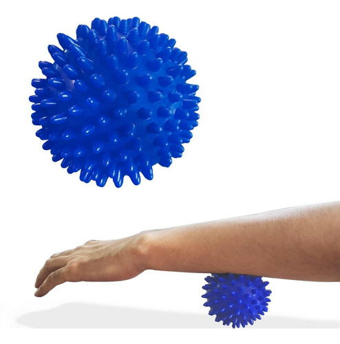 Pelota Masajeadora Sensorial Tayga 7 Cm Azul