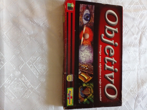 Jogo De Tabuleiro Objetivo Algazarra (Usado)