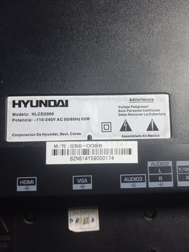 Imagen 2 de 6 de Tarjetas Para Televisor Hyundai