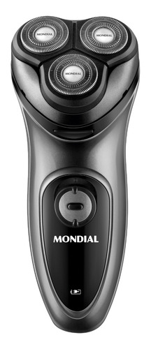 Barbeador Elétrico Power Shave Mondial Preto/prata Be-02