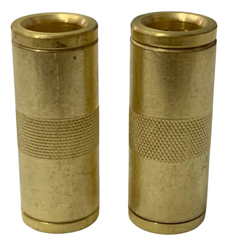 Par Engate Rápido União Metal 8mm Emenda De Mangueira