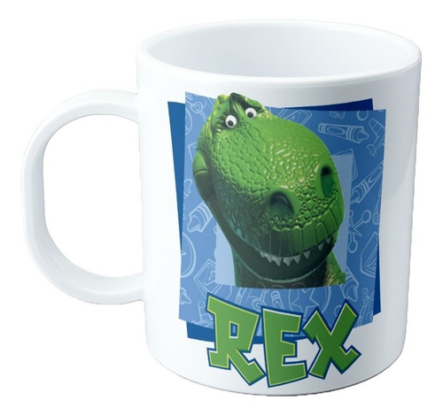 Taza De Plastico - Rex Toy Story (varios Modelos)