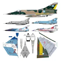 Comprar Mirage 3 Argentina (x5) Esc 1:33 - Papercraft (envio X Mail)